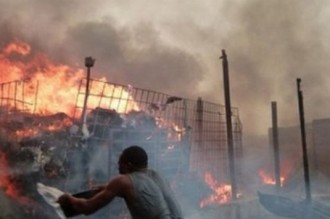 Ghana : Des suspects arrêtés dans le cadre des incendies de marchés 